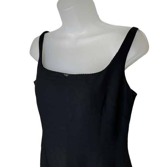 Kay Unger Dress Womens Sleeveless Knee Length Lined Black 10 - Picture 3 of 12